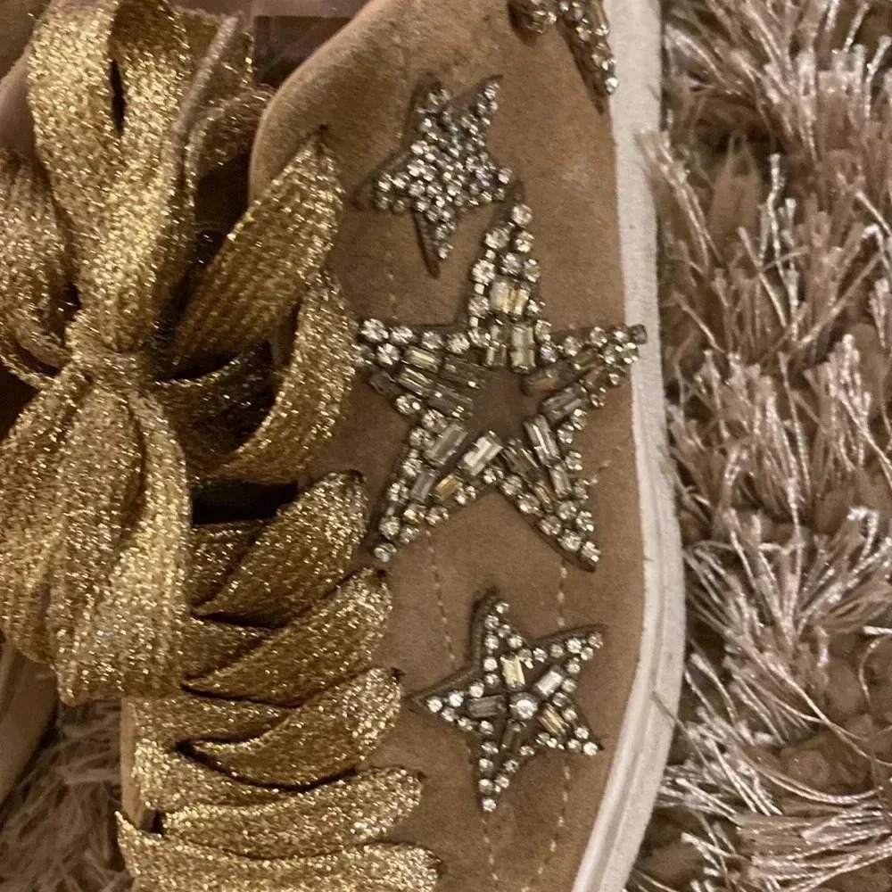 Coach suede’s sneakers size 6.5 - Picture 2 of 4